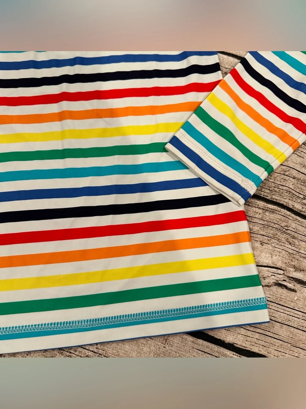 Primary rainbow stripe